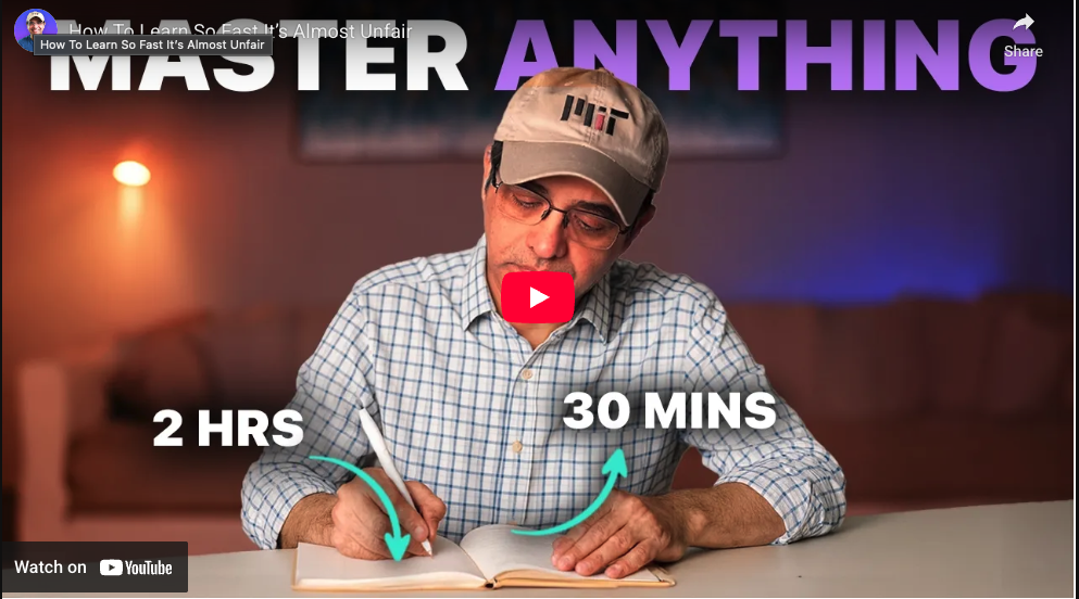 How to Learn So Fast It’s Almost Unfair: The 3C Protocol for Accelerated Learning